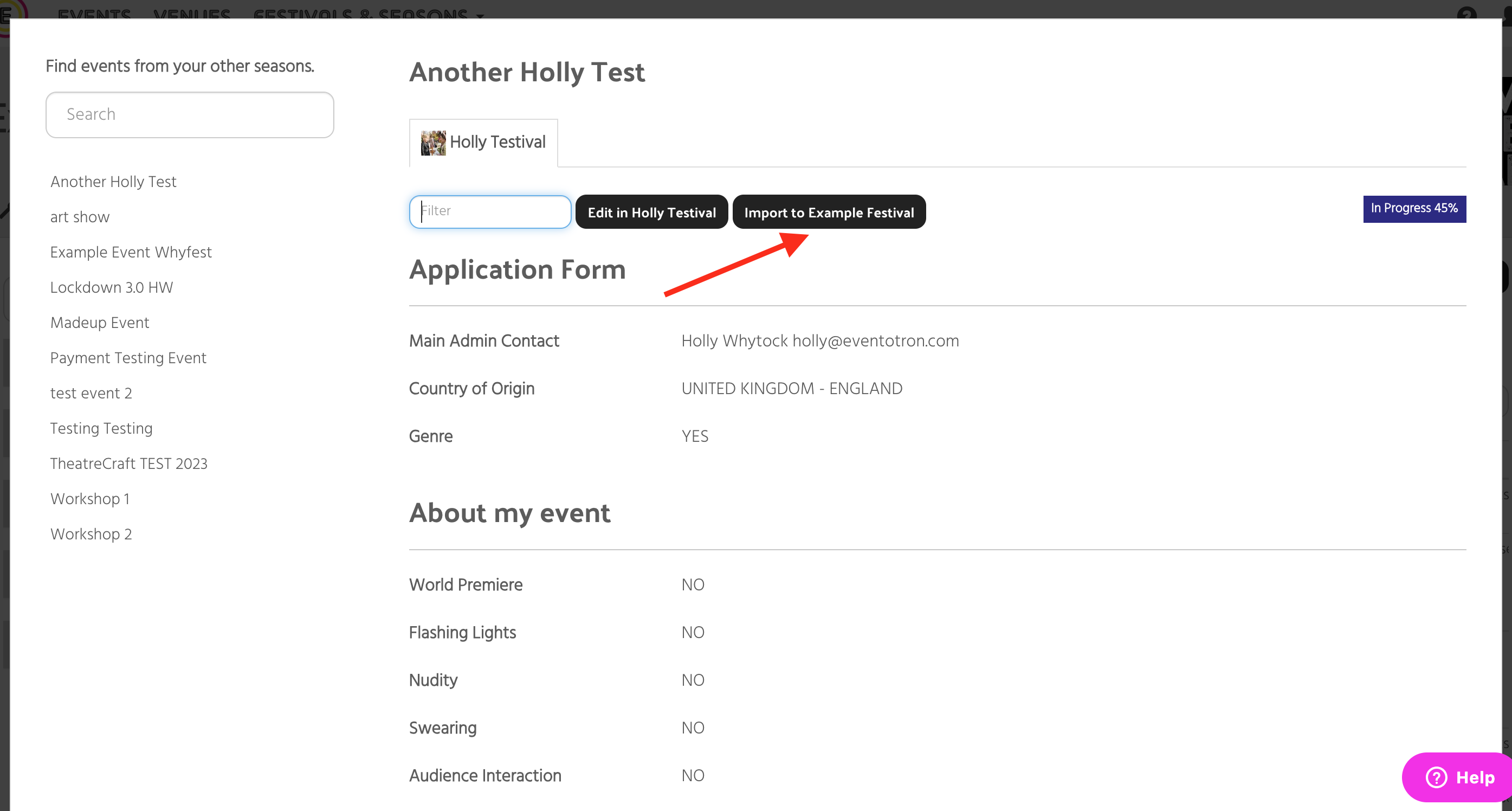 Screenshot